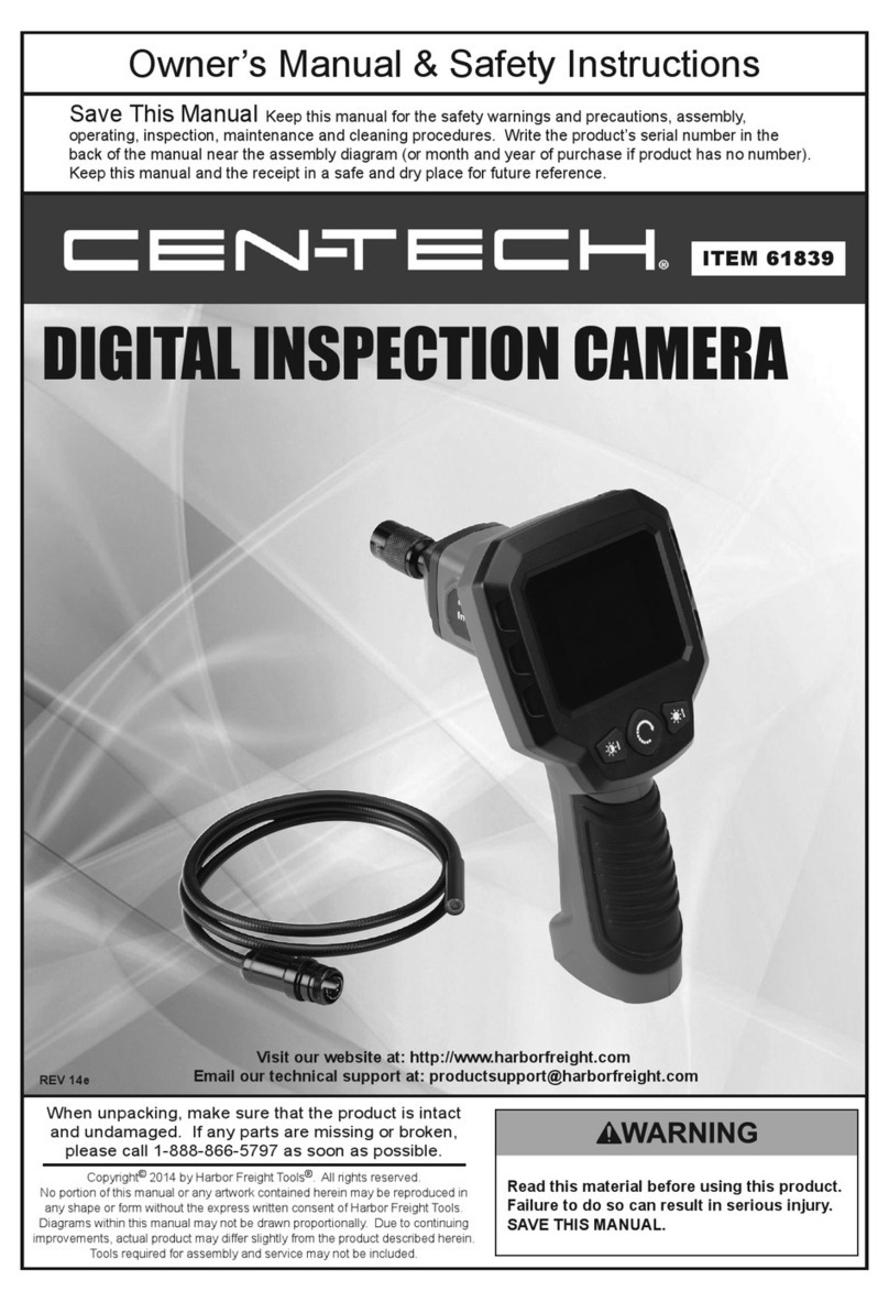 Centech 61839 Assembly instructions