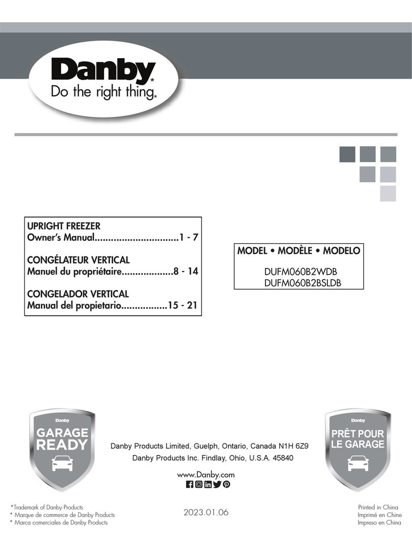 Danby DUFM060B2WDB owner's manual