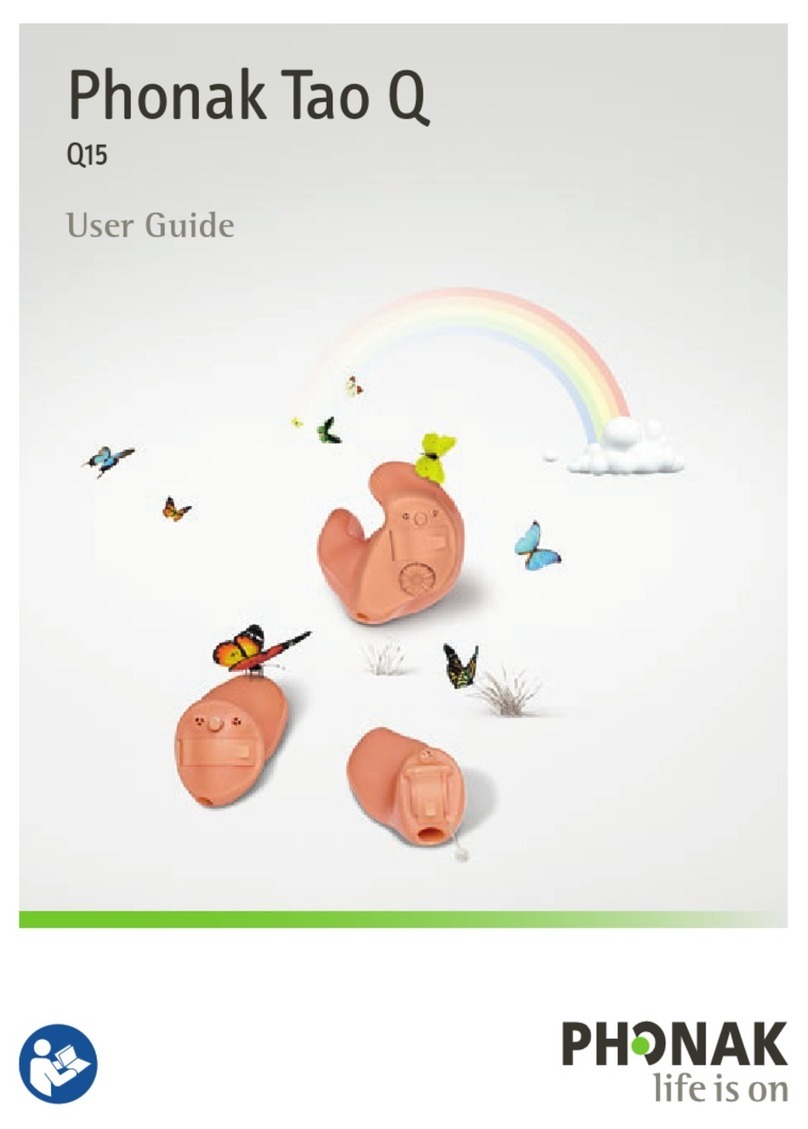Phonak Tao Q15 User manual