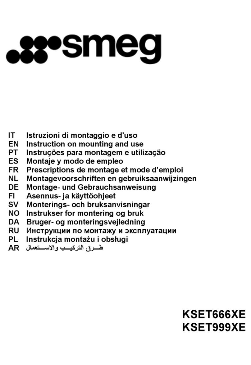 Smeg KSET666XE Technical manual