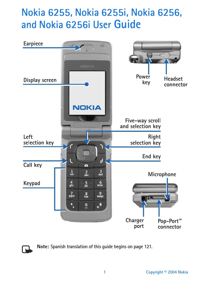 Nokia 6255i User manual
