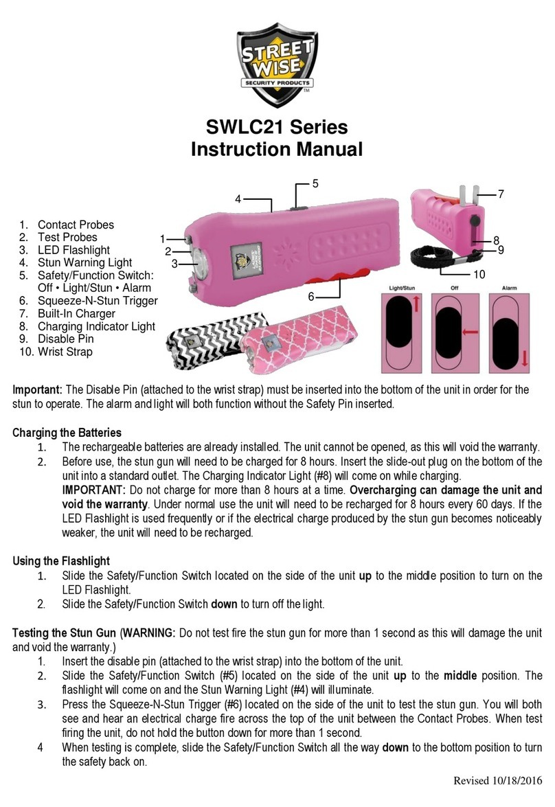STREET WISE SWLC21 Series instruction manual