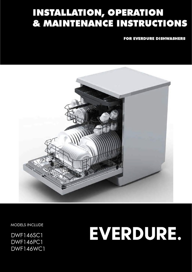 Everdure DWF146SC1 Installation, operation & maintenance instructions