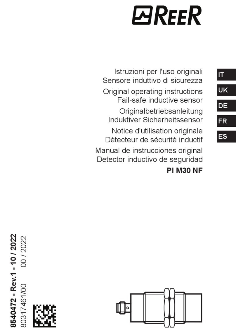 Reer PI M30 NF K User manual Reer PI M30 NF K User manual