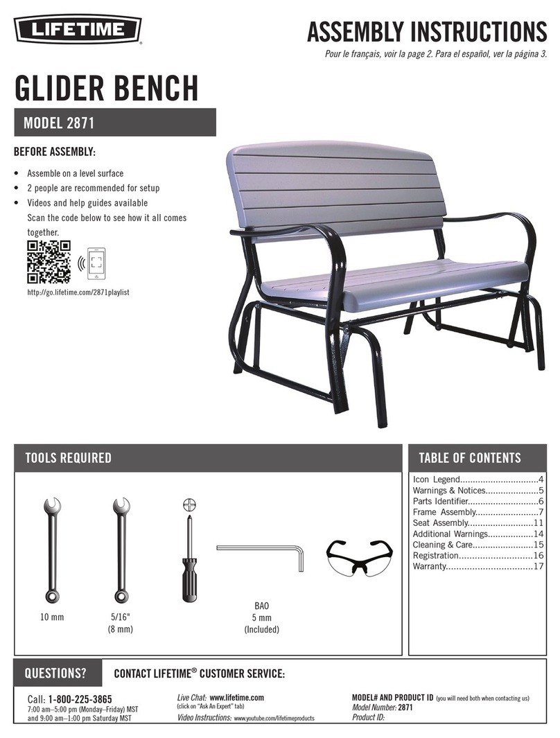 Lifetime 2871 Assembly instructions