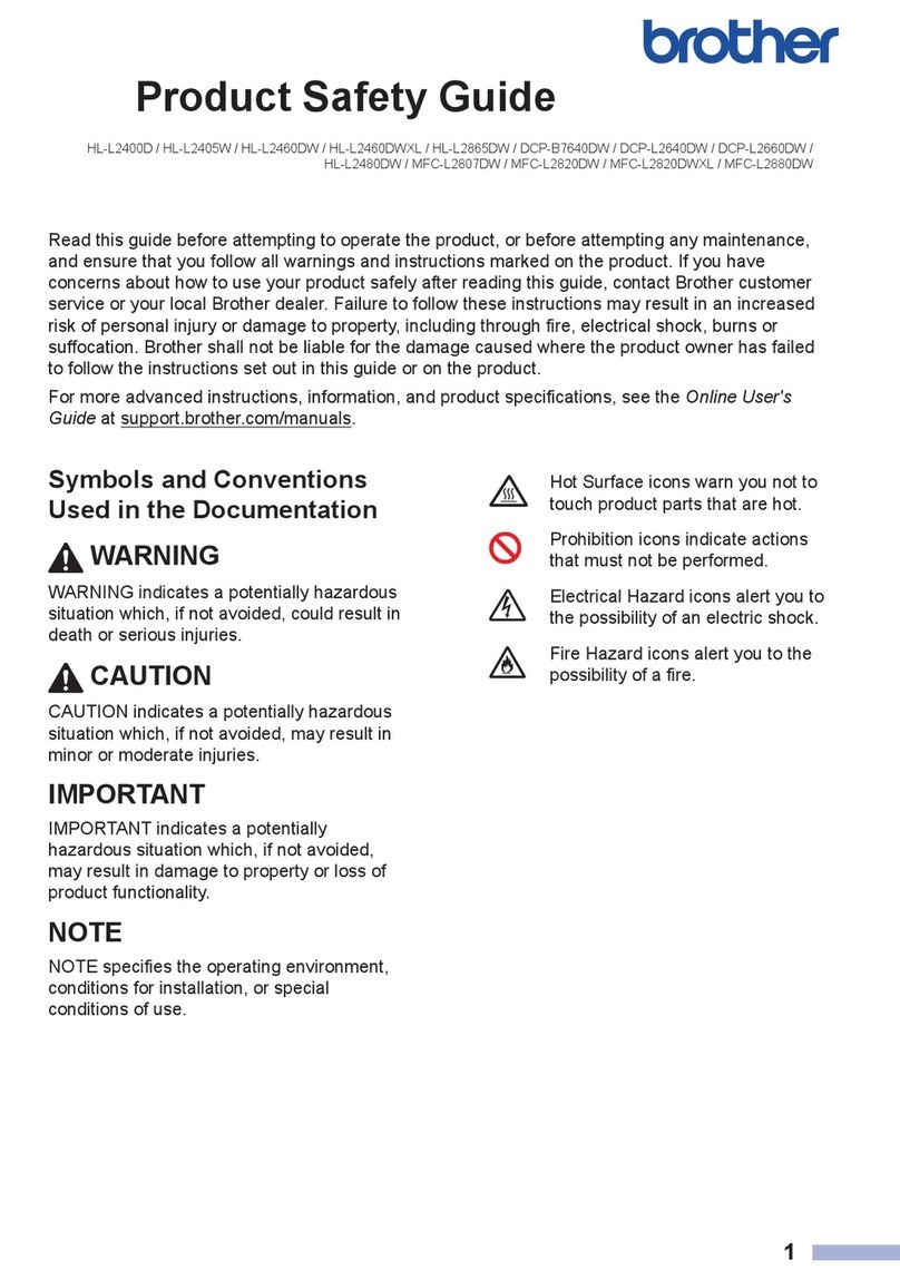 Brother HL-L2400D Operating manual