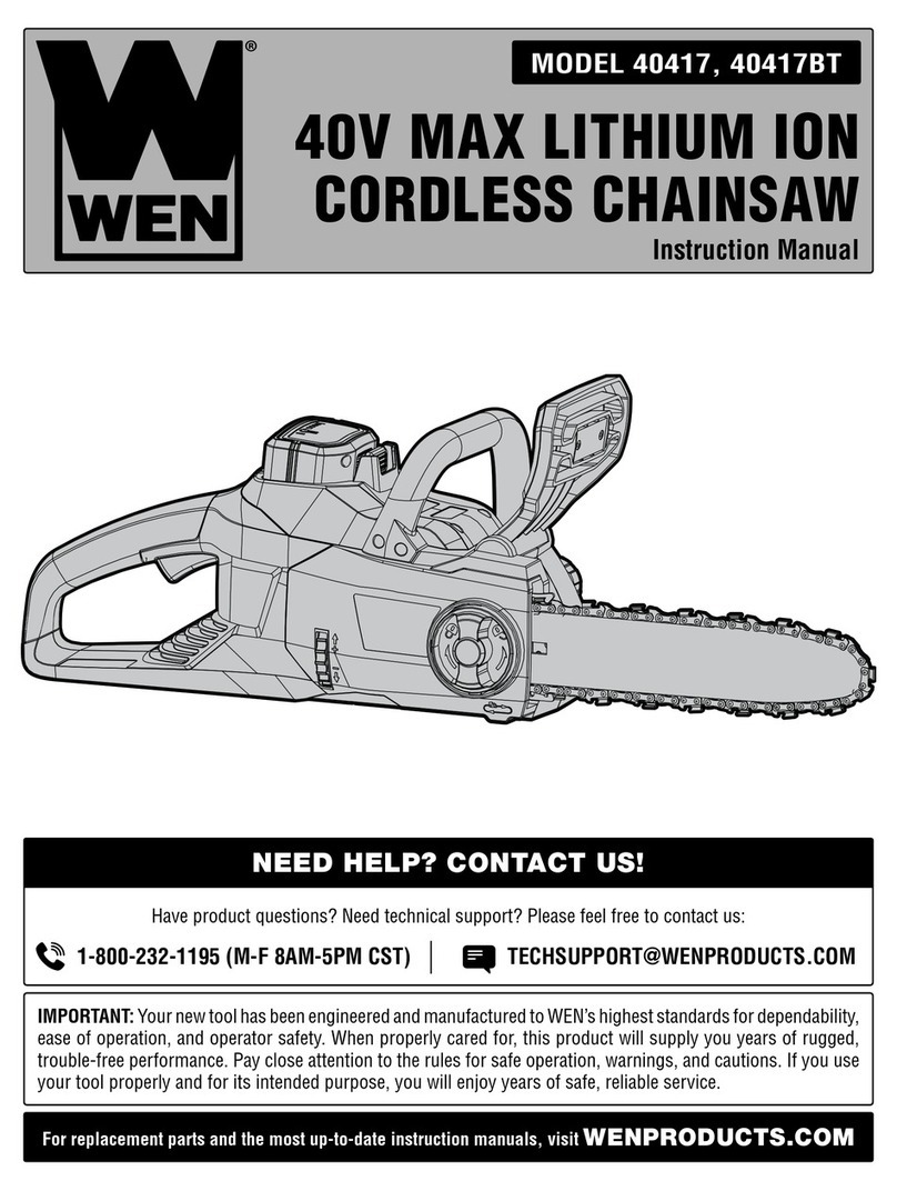 Wen 40417BT User manual