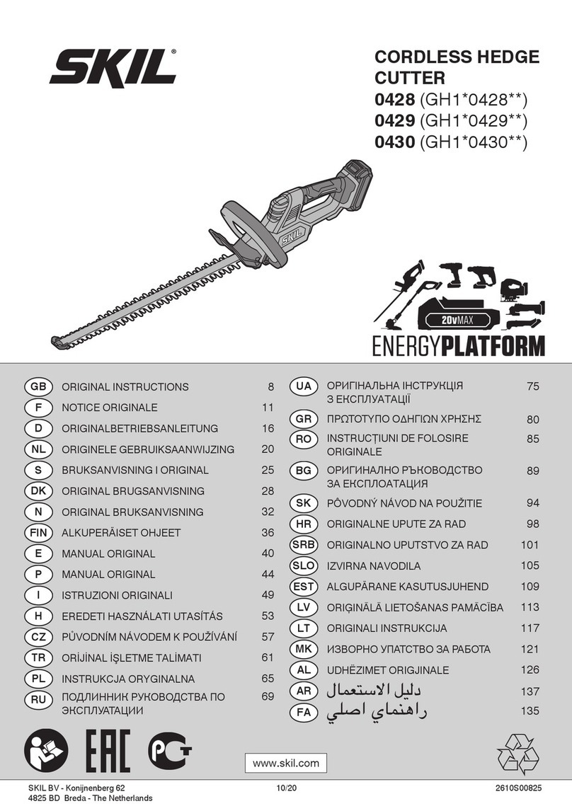 Skil 0428 instructions