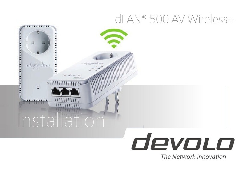 Devolo dLAN 500 AV Wireless+ User manual