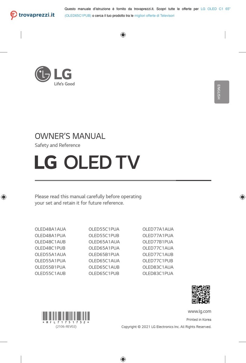LG OLED48A1PUA User manual
