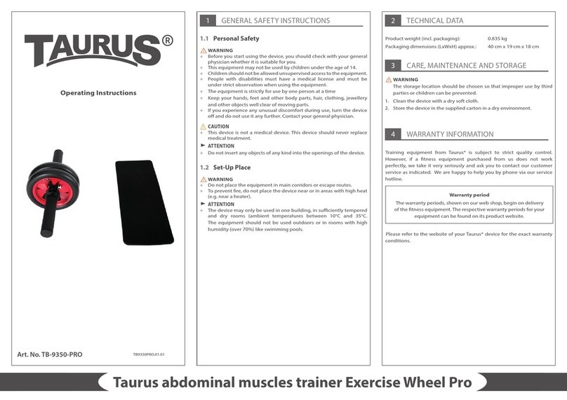 Taurus TB-9350-PRO User manual