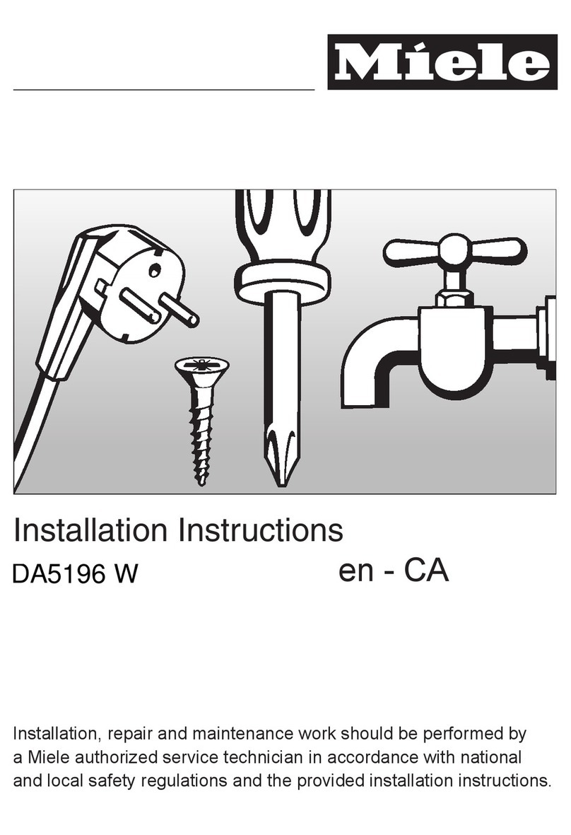 Miele DA 5196 W EXT User manual