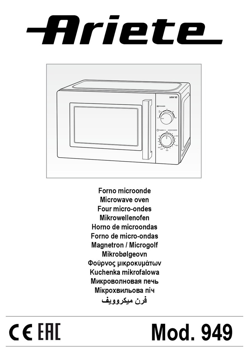 ARIETE 949 User manual