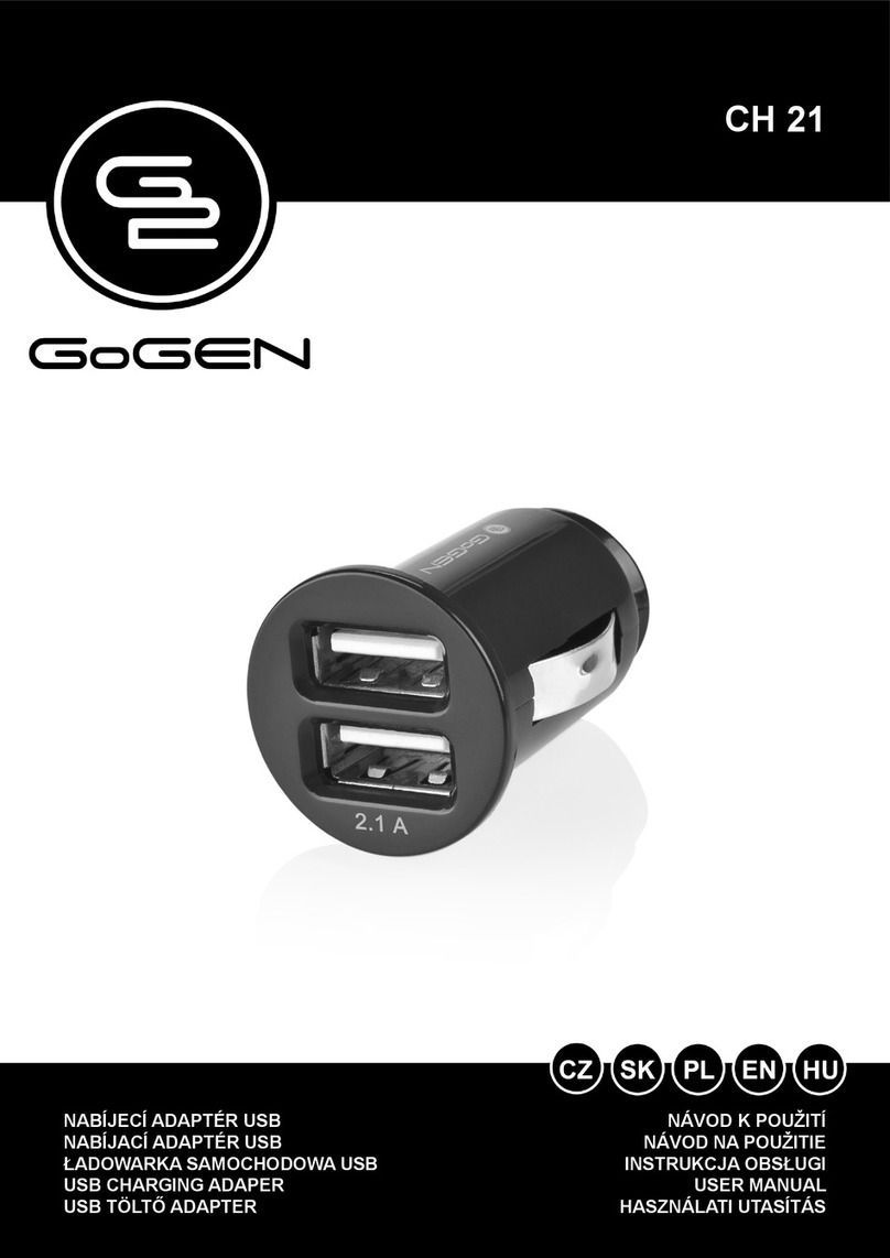 Gogen CH 21 user manual