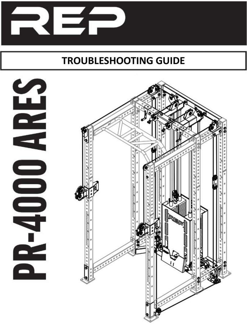 REP RR-4000 ARES troubleshooting guide