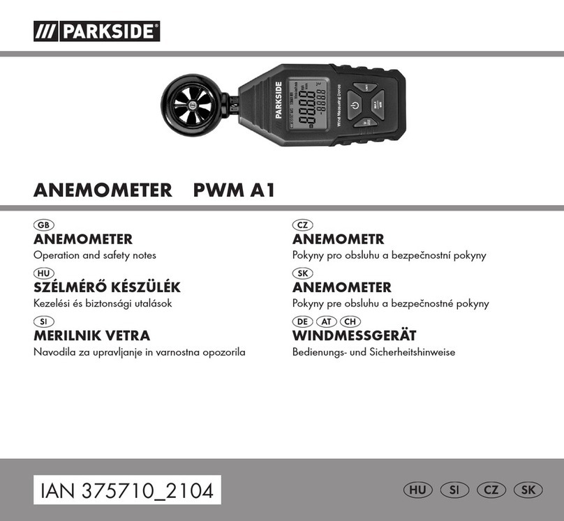 Parkside PWM A1 Operation and safety notes