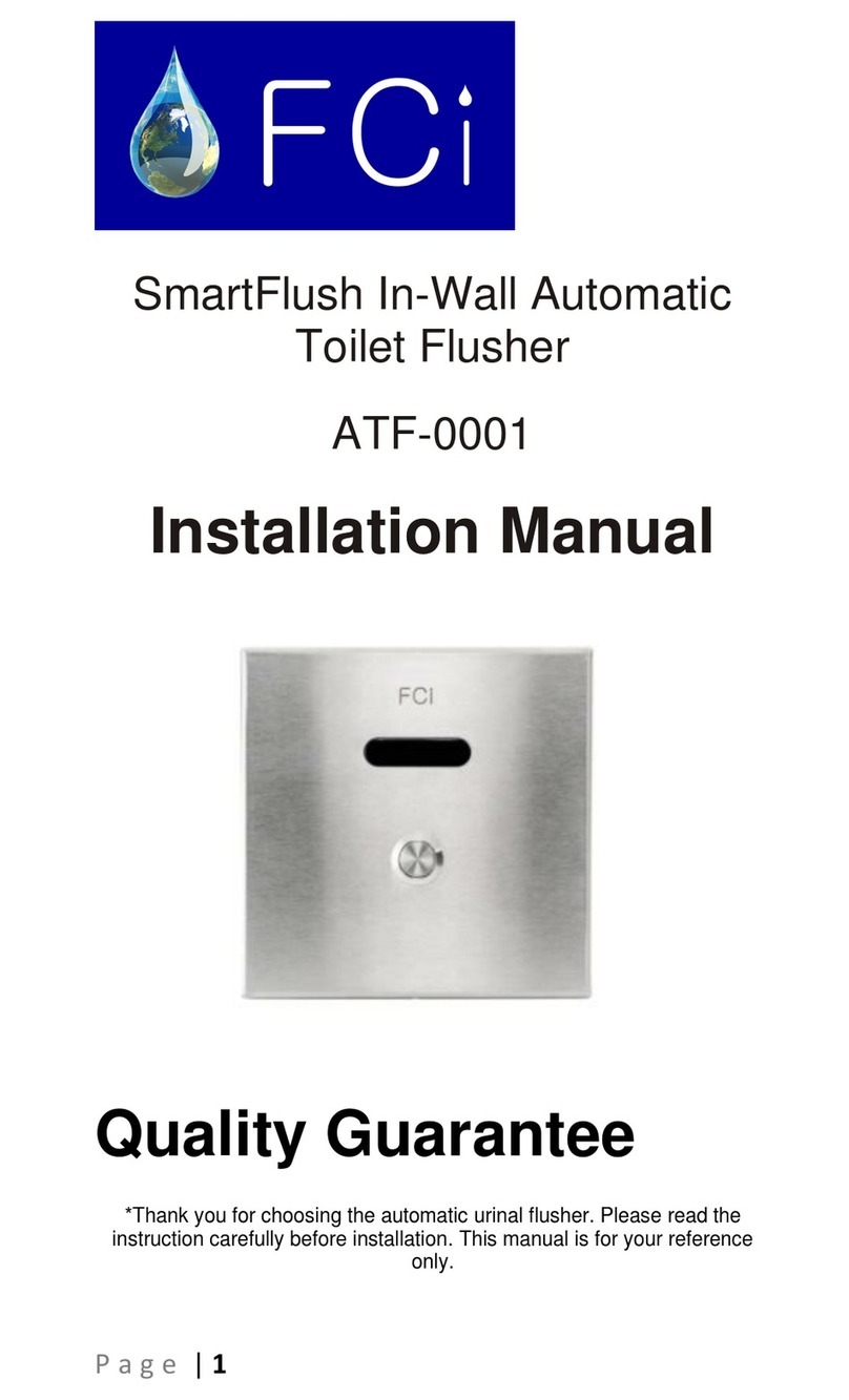 FCI SmartFlush ATF-0001 instruction manual