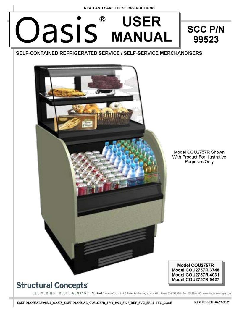 Structural Concepts Oasis COU2757R User manual