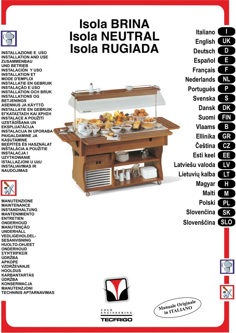 Tecfrigo Isola BRINA Quick start guide