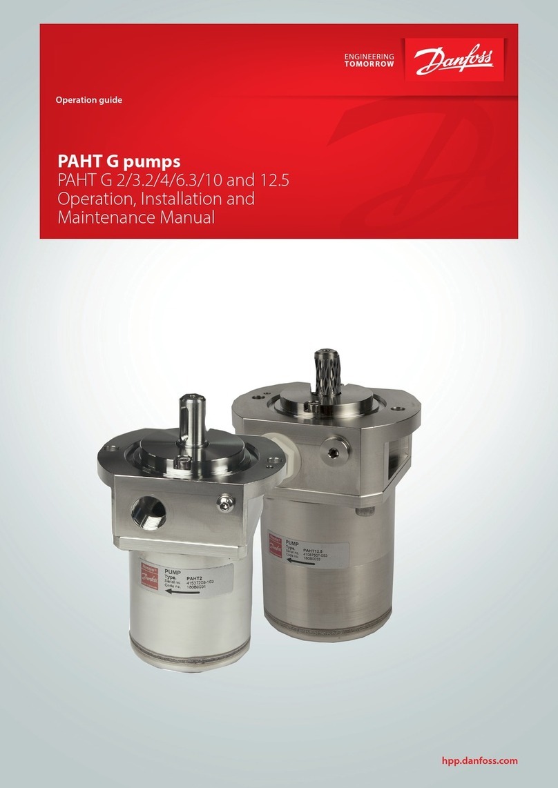 Danfoss PAHT G User manual