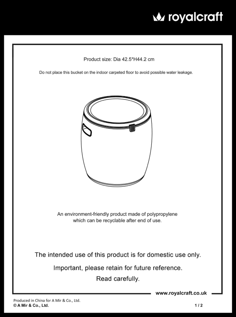 Royalcraft Faro User manual Royalcraft Faro User manual