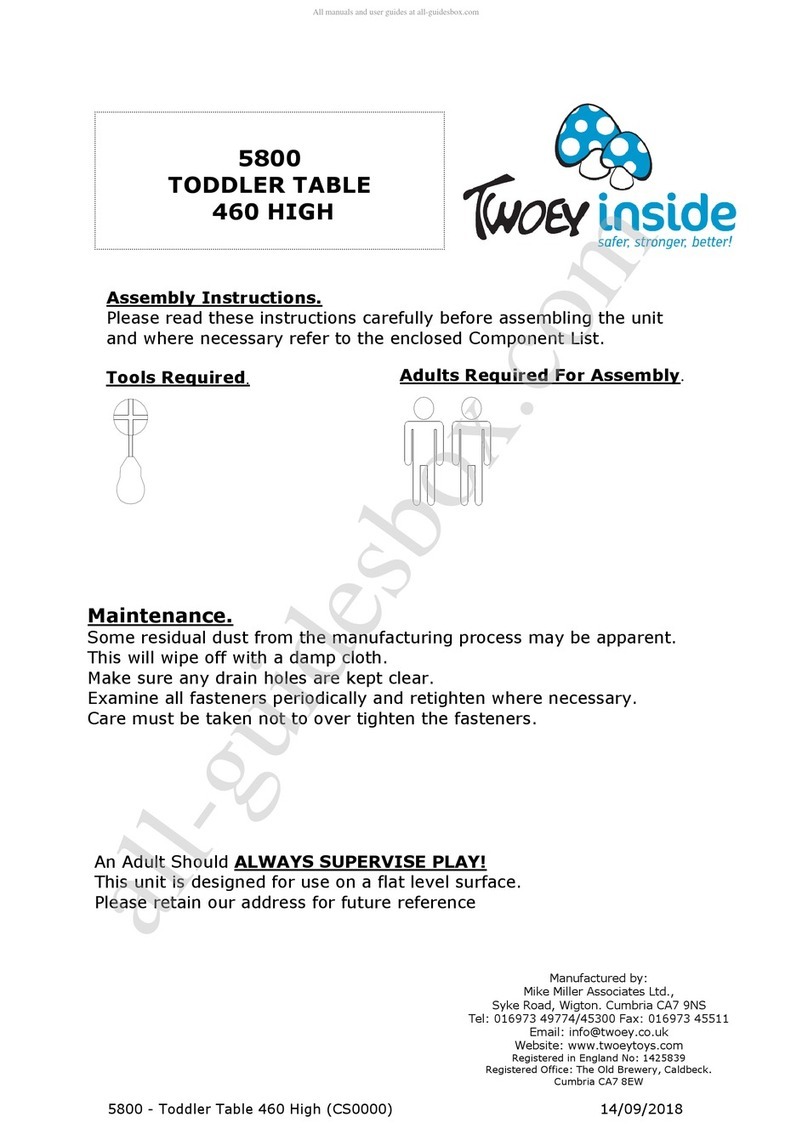 Twoey inside 5800 User manual Twoey inside 5800 User manual