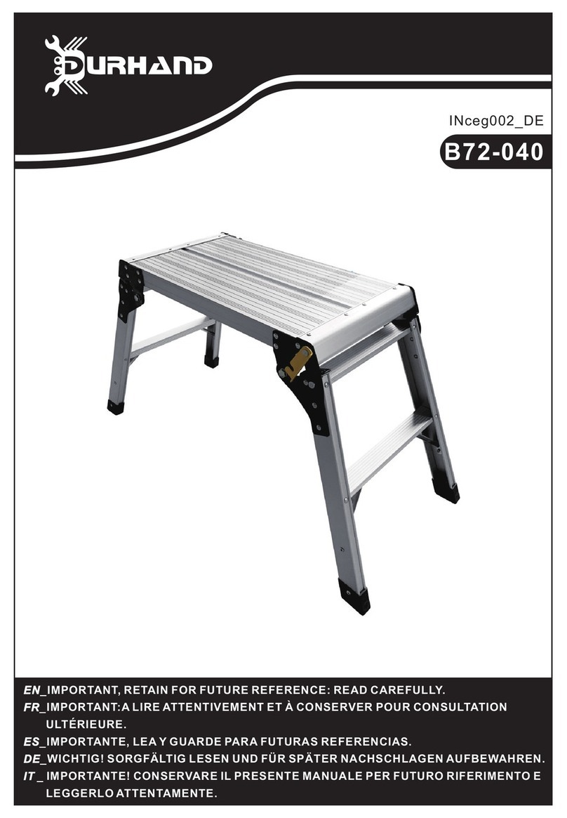 DURHAND B72-040 User manual