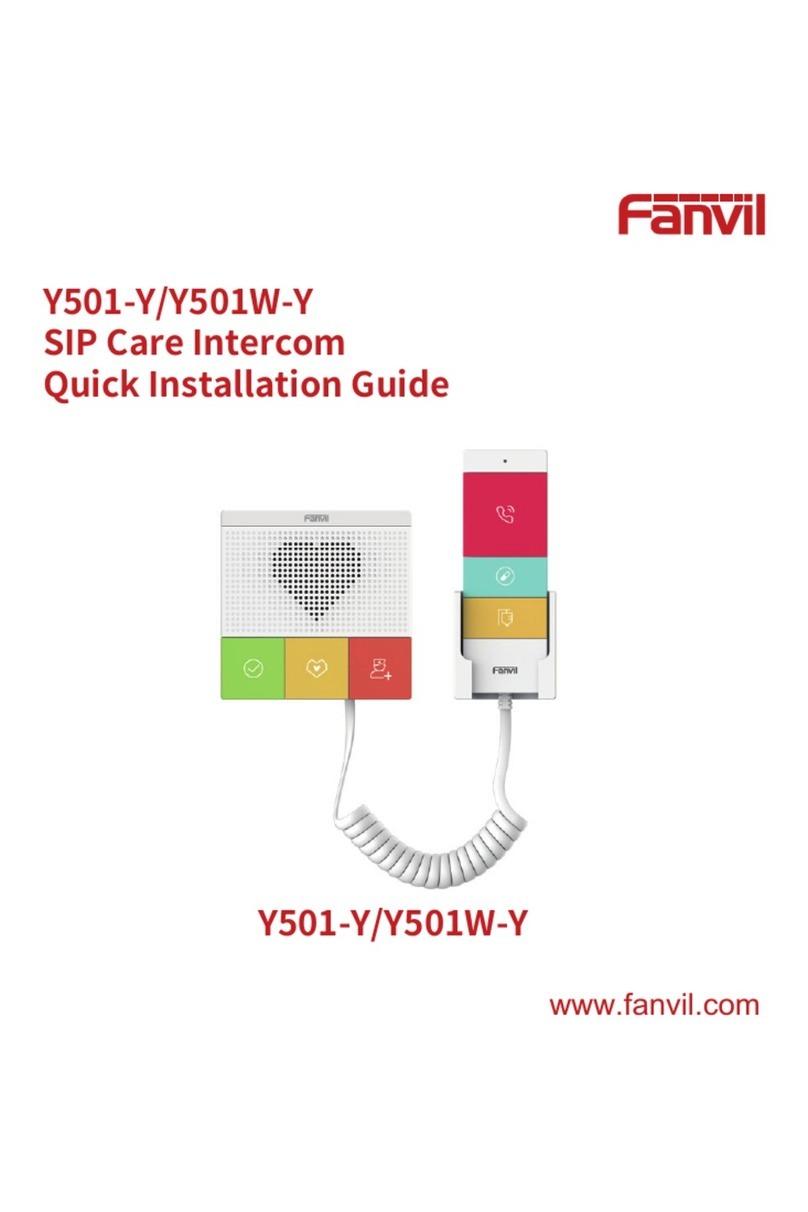 Fanvil Y50r-Y User manual