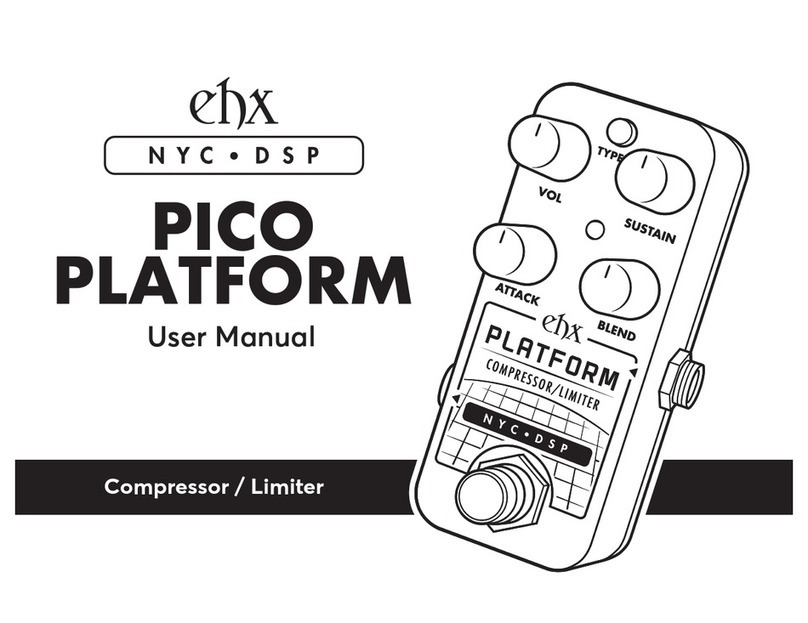 EHX NYCDSP PICO PLATFORM manual