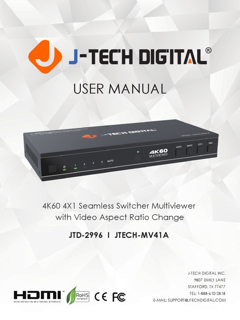 J-Tech Digital JTD-2996 User manual