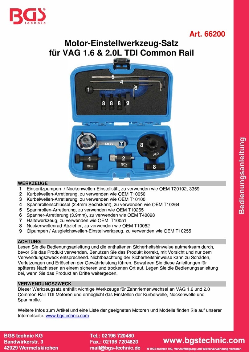 BGS technic 66200 manual