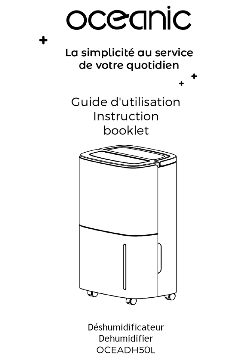 Oceanic OCEADH50L Instruction booklet