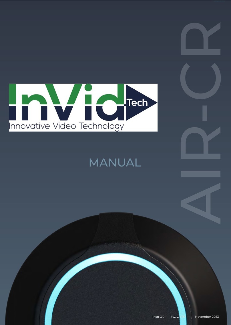 InVid Tech AIR-CR User manual