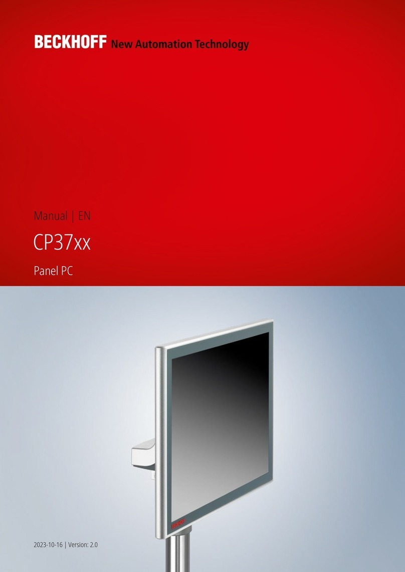 Beckhoff CP37 Series User manual