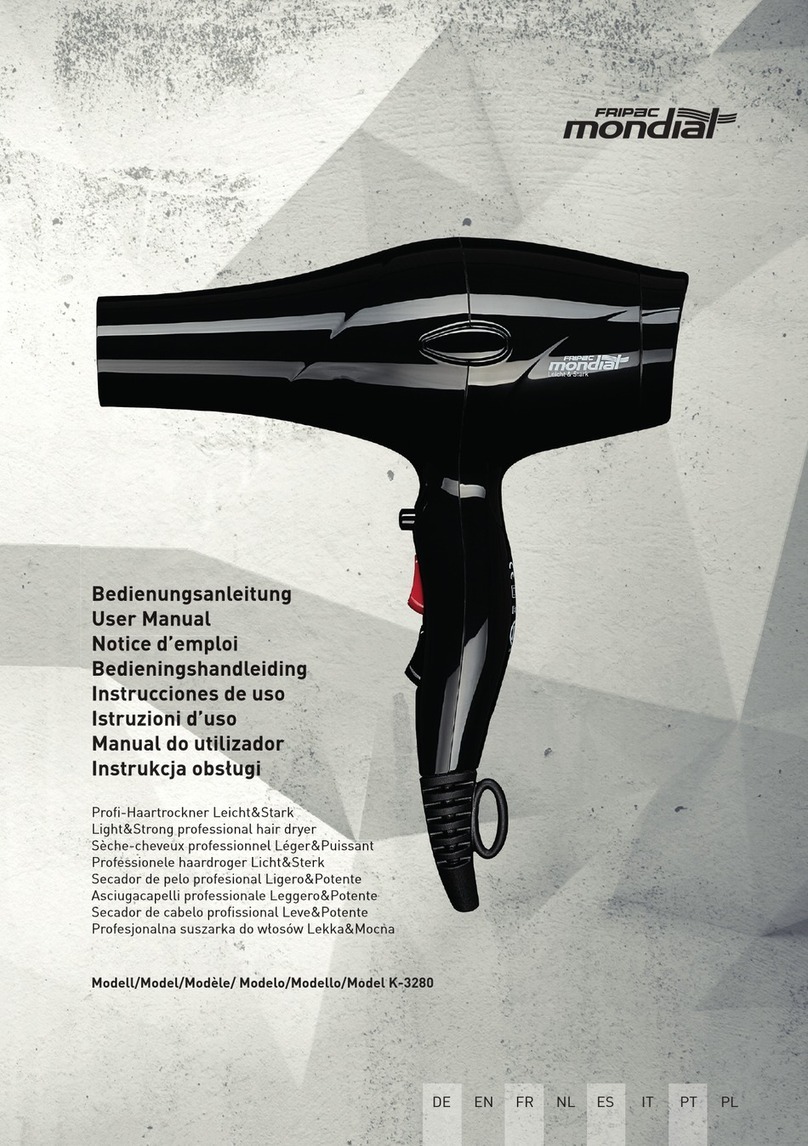 Fripac Mondial K-3280 user manual