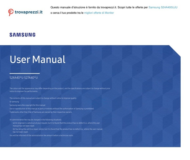 Samsung S24A400UJ Series User manual