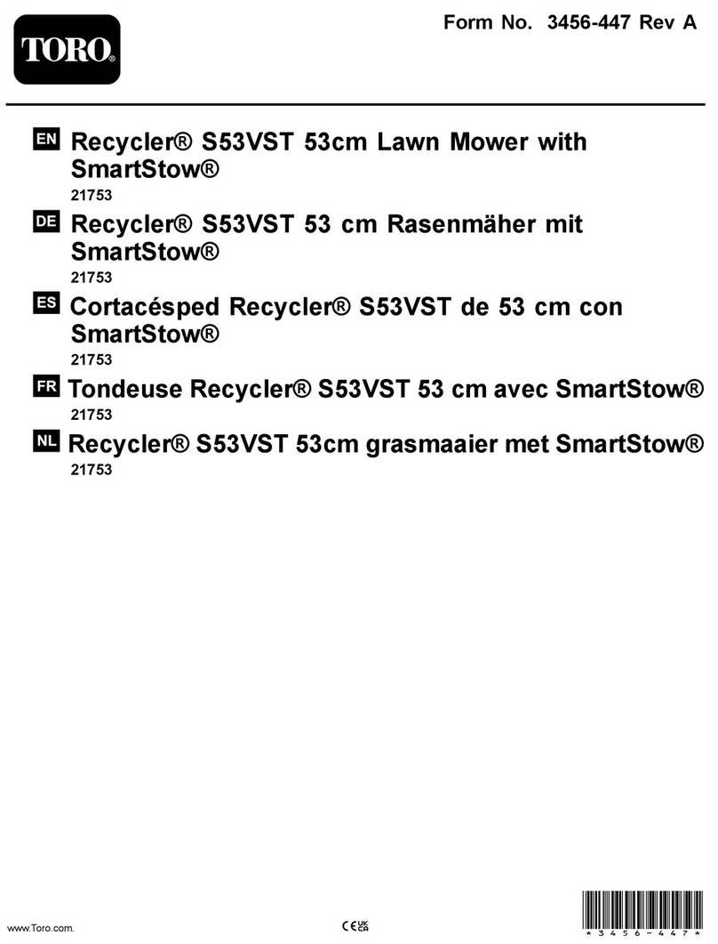 Toro 21753 User manual