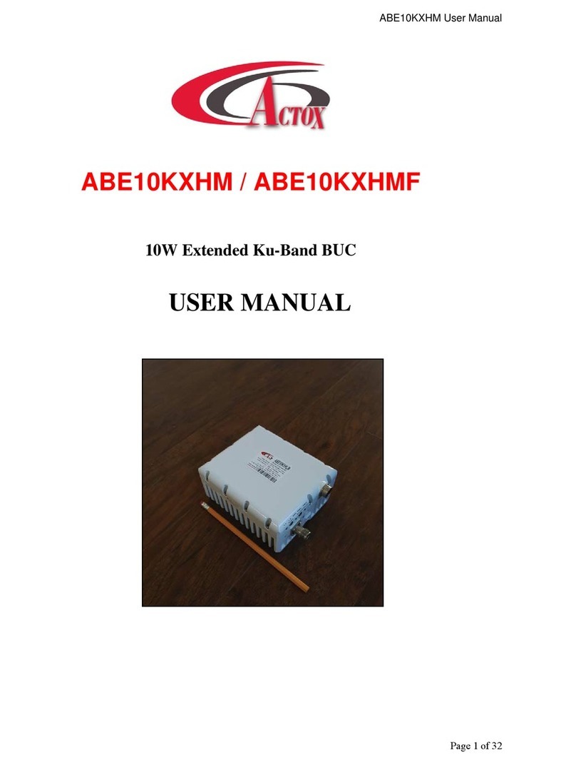 Actox ABE10KXHM user manual