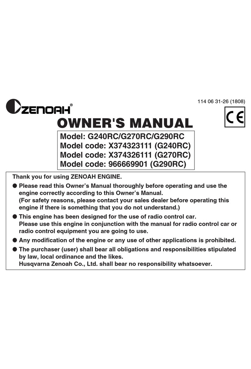 Zenoah 966669901 User manual Zenoah 966669901 User manual