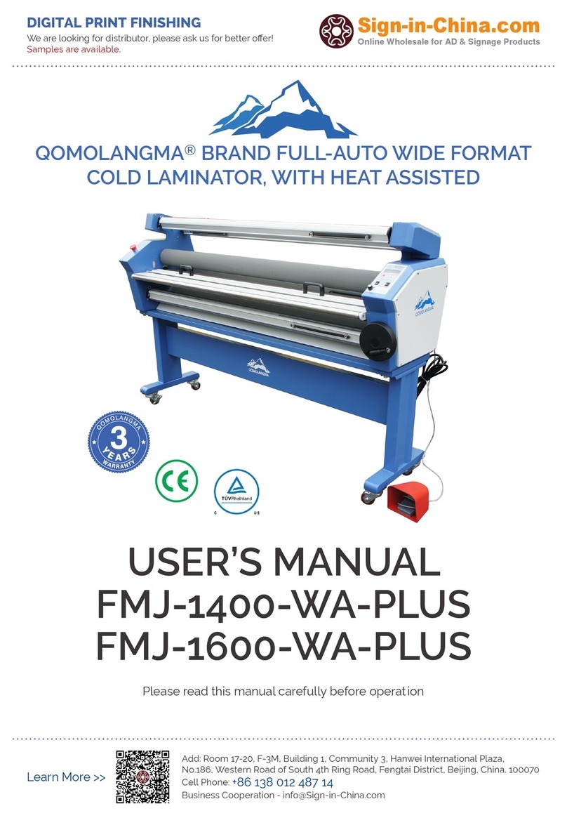 Qomolangma FMJ-1400-WA-PLUS user manual