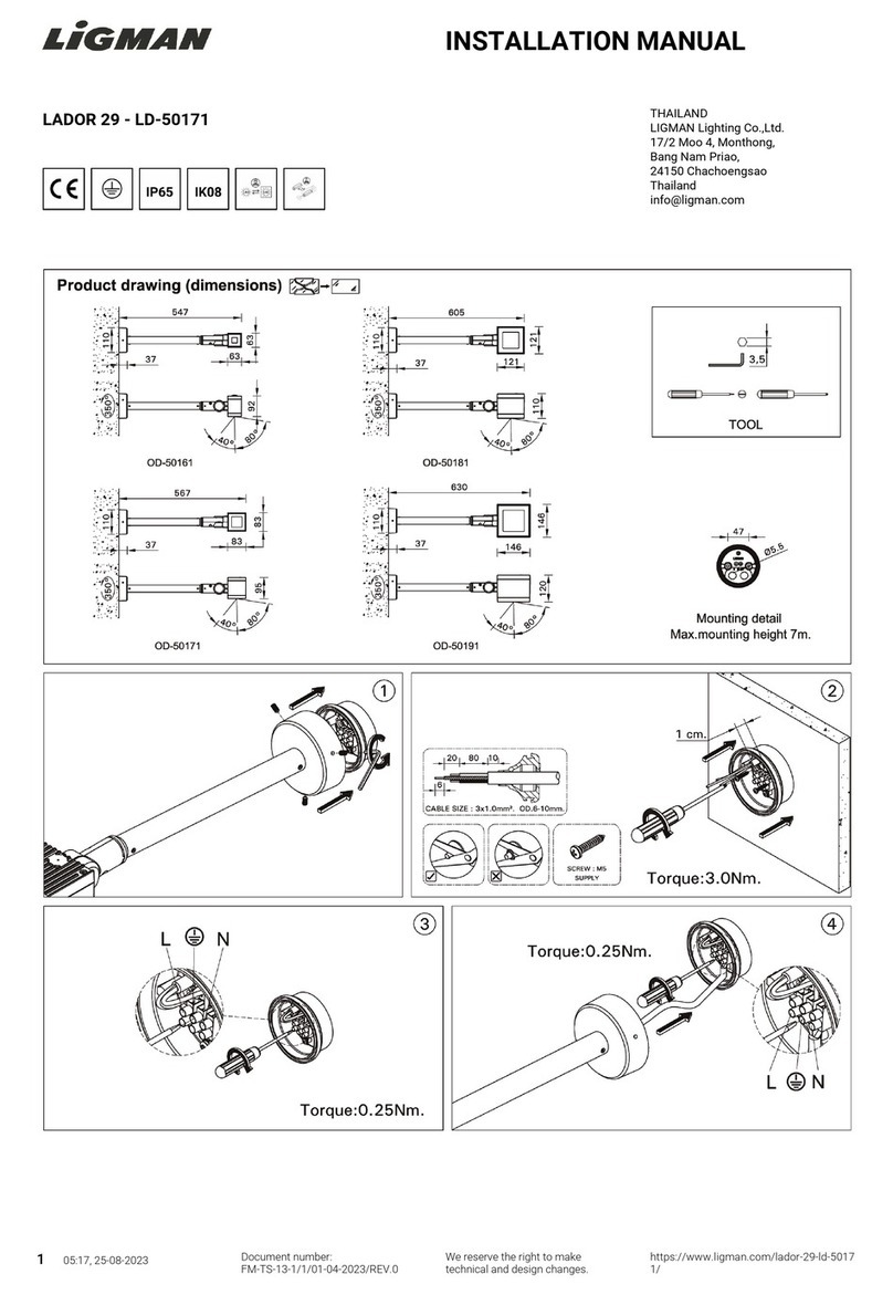 LIGMAN LD-50171 User manual