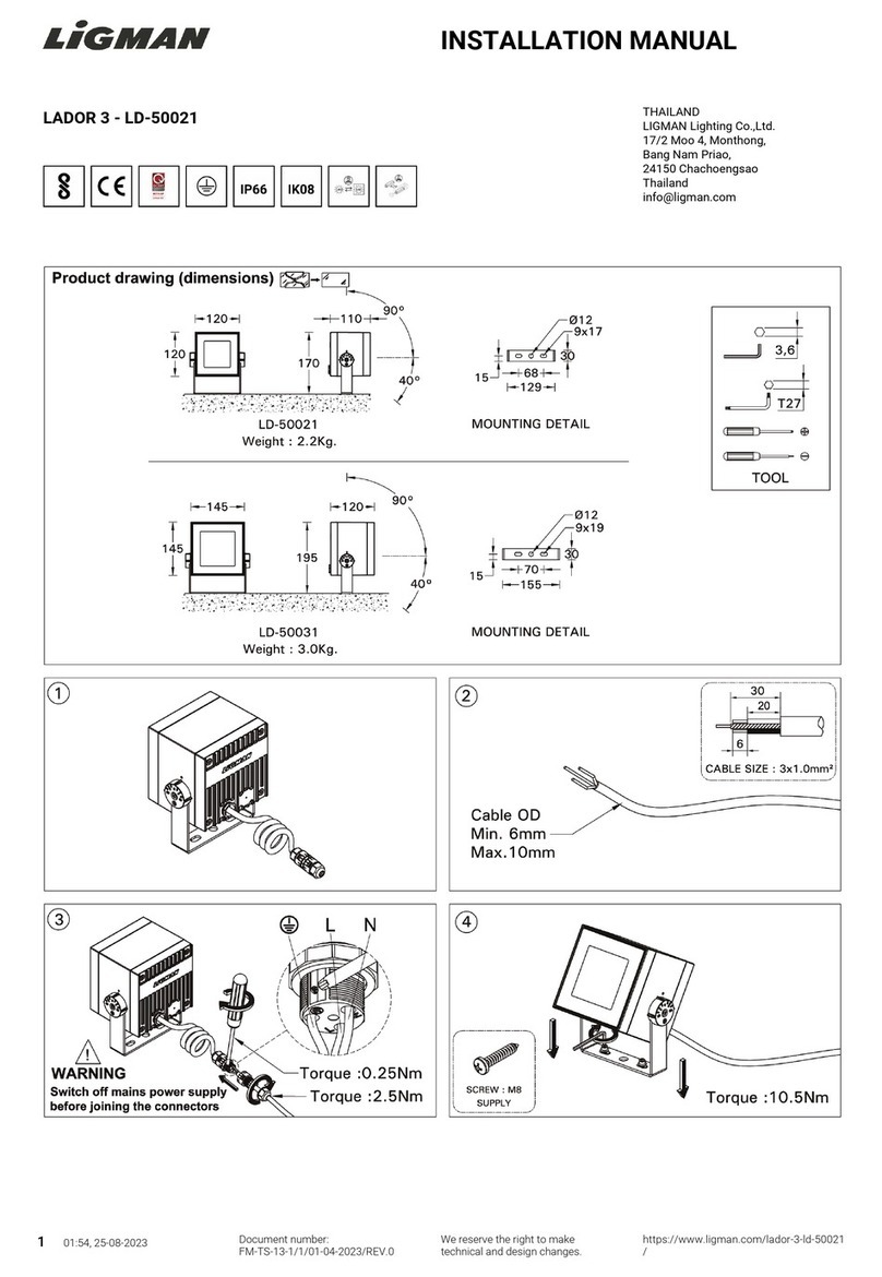 LIGMAN LADOR 3 User manual