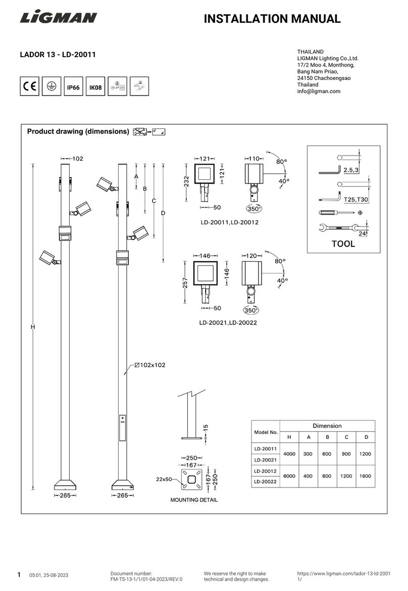 LIGMAN LADOR 13 User manual