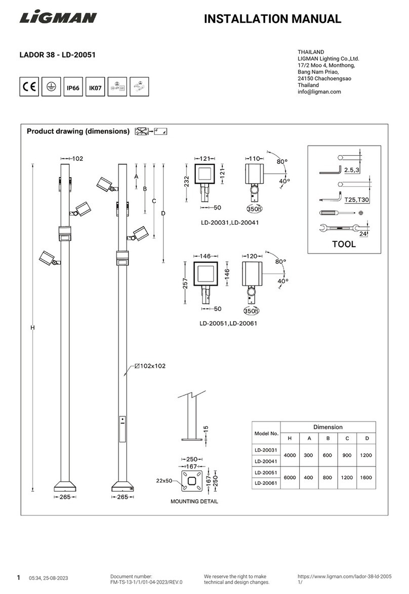 LIGMAN LADOR 38 User manual