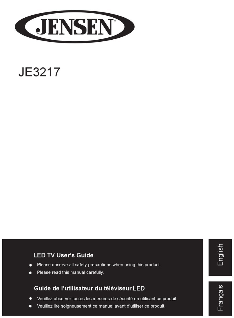 Jensen JE3217 User manual