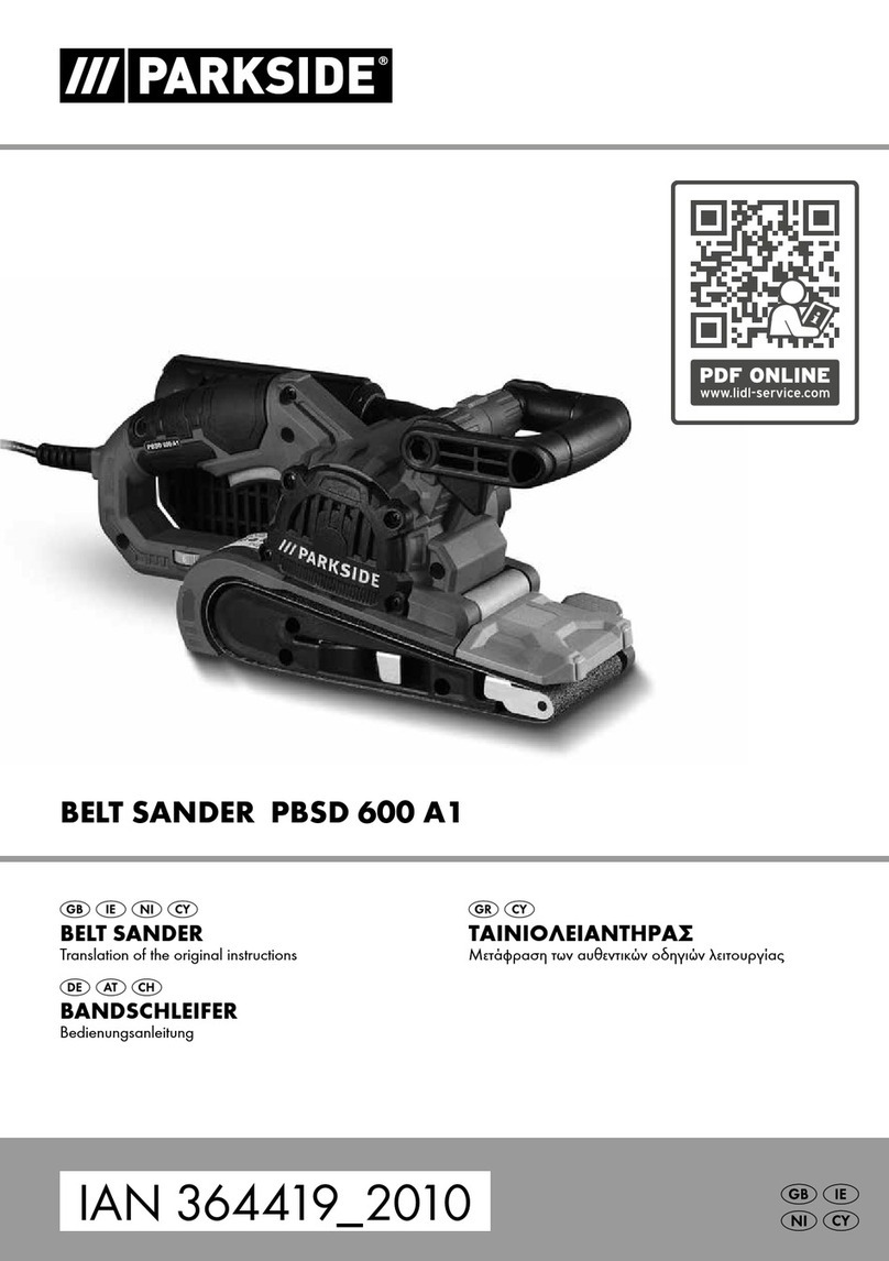 Parkside PBSD 600 A1 User manual
