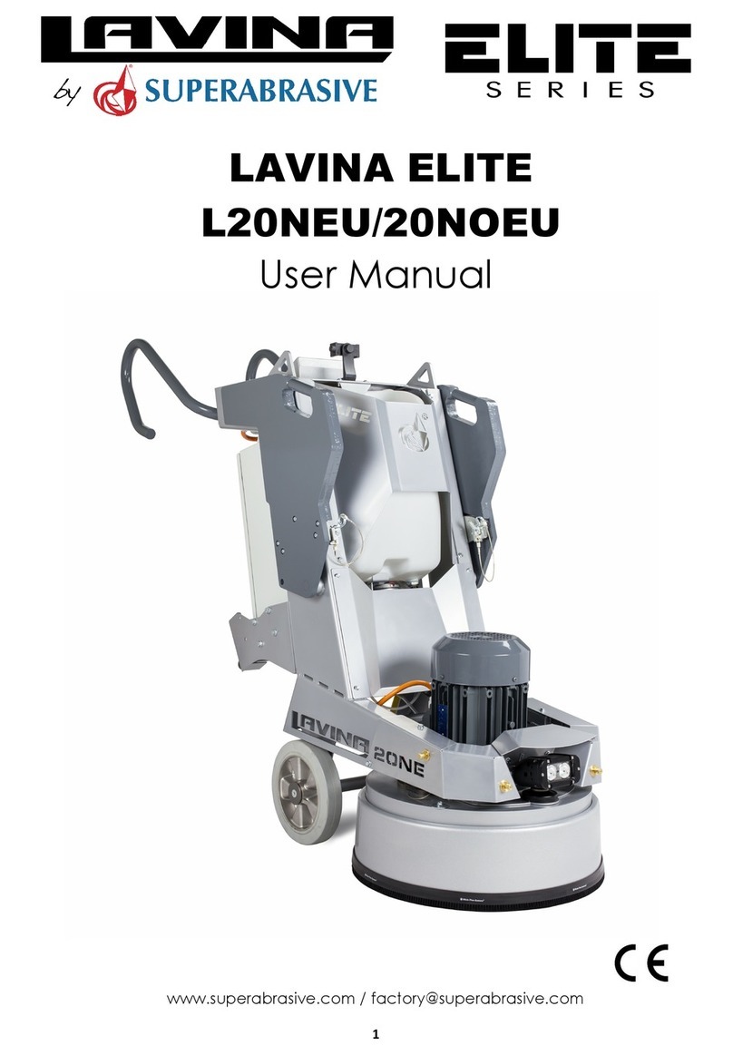 Superabrasive LAVINA ELITE L20NEU user manual