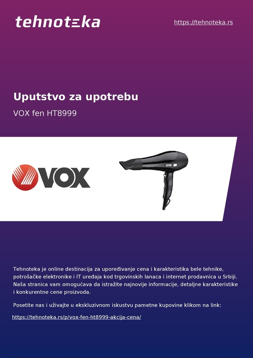 Voxx Electronics HT-8999 operating instructions
