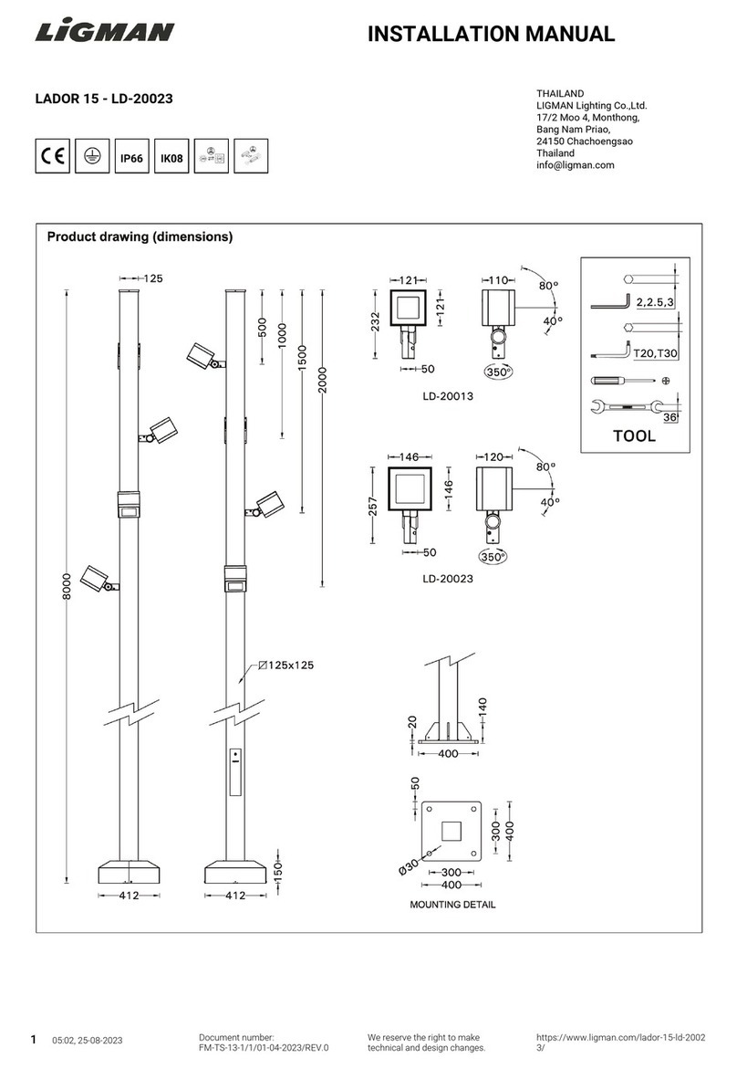LIGMAN LD-20023 User manual