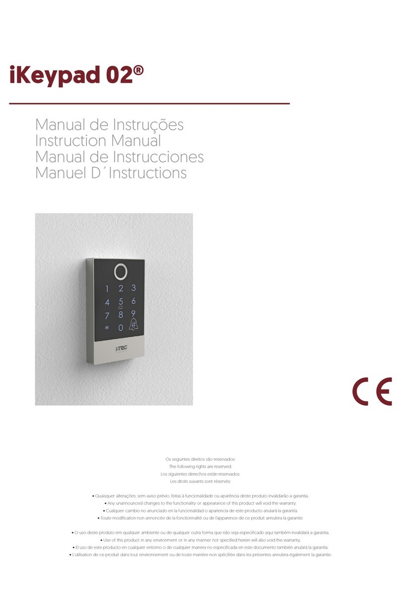 Itec iKeypad 02 instruction manual